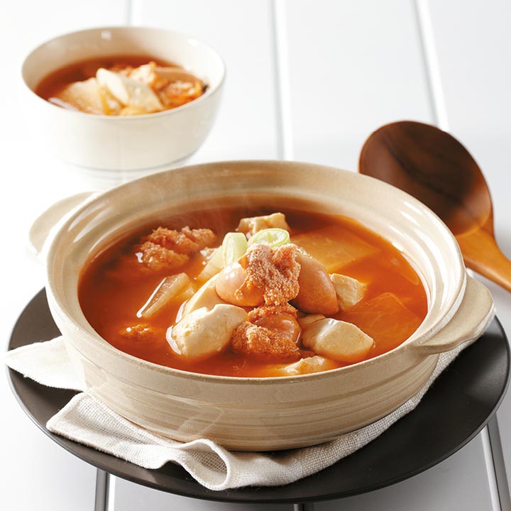 명란순두부찌개